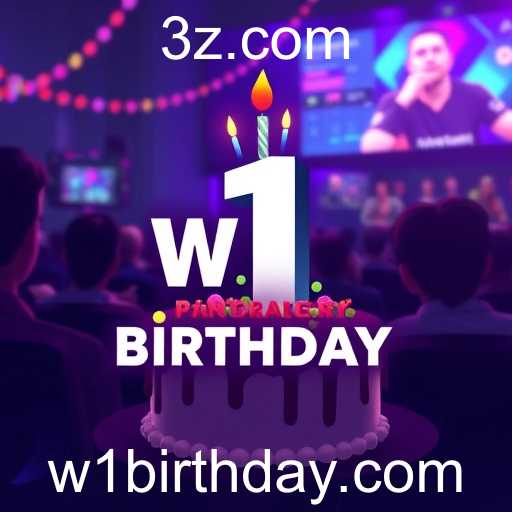 Celebração de Aniversário no Mundo dos Games