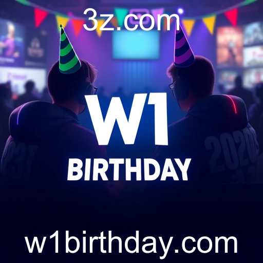 Celebração de Aniversário no Mundo dos Jogos