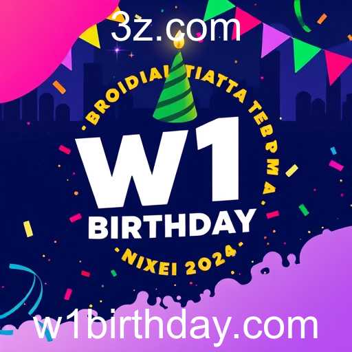 Celebração Virtual: Aniversário do W1 no Mundo dos Jogos